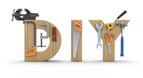 DIY letters with tools